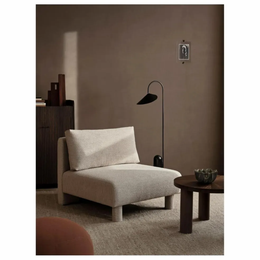 Canapé Dase bouclé module centre | Beige