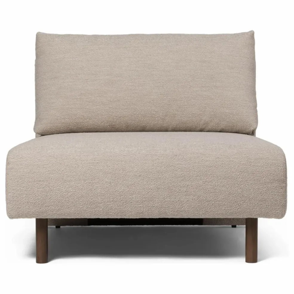 Canapé Dase bouclé module centre | Beige