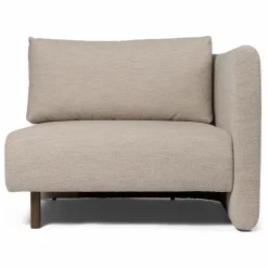 Canapé Dase bouclé module droit | Beige