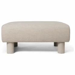 Canapé Dase bouclé module ottoman | Beige