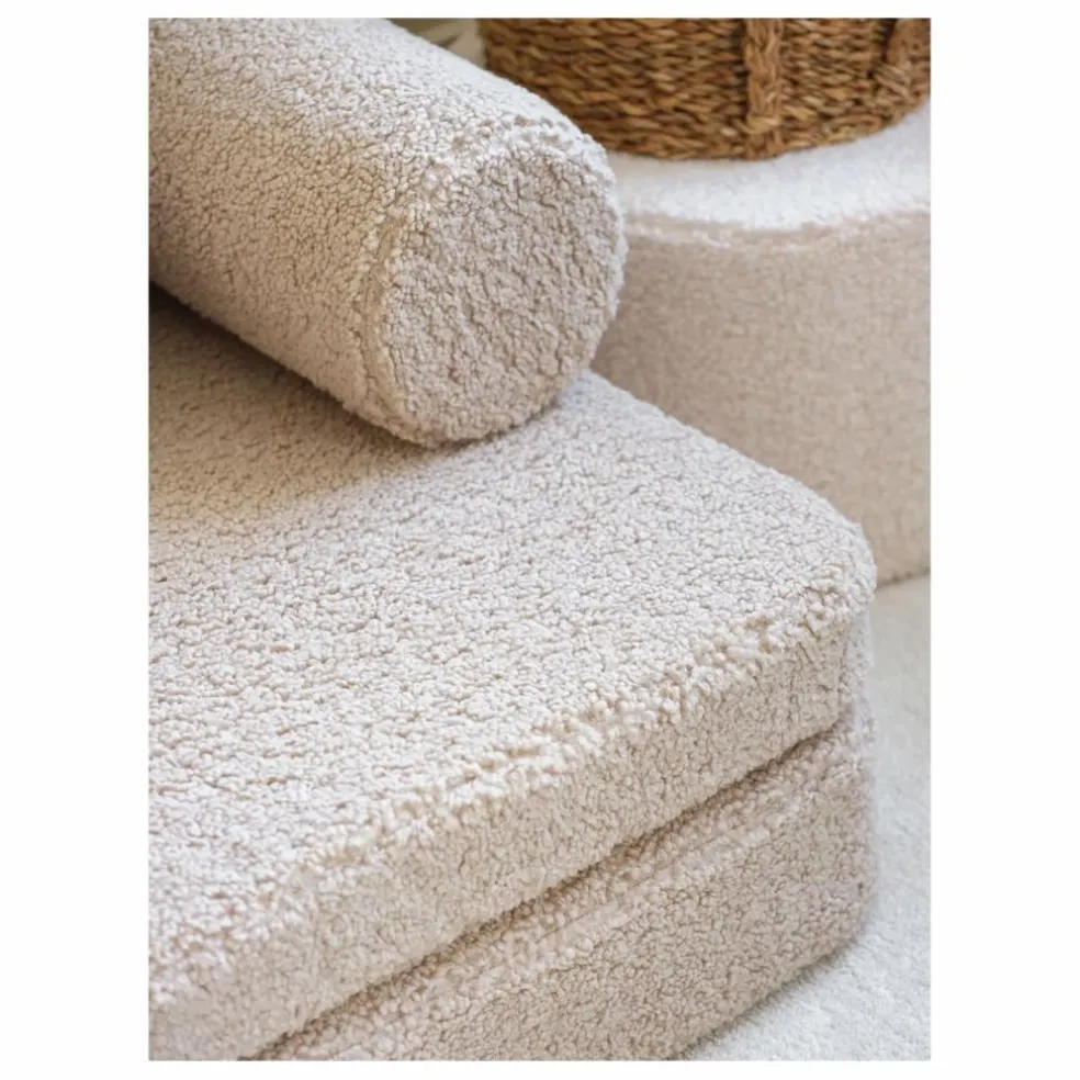 Canapé modulable en teddy | Beige