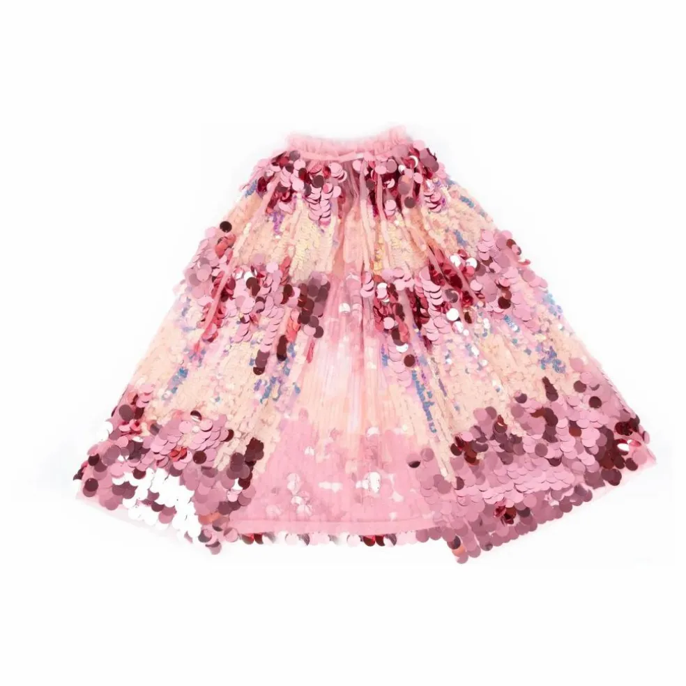 Cape à sequin The 5th Avenue | Rose