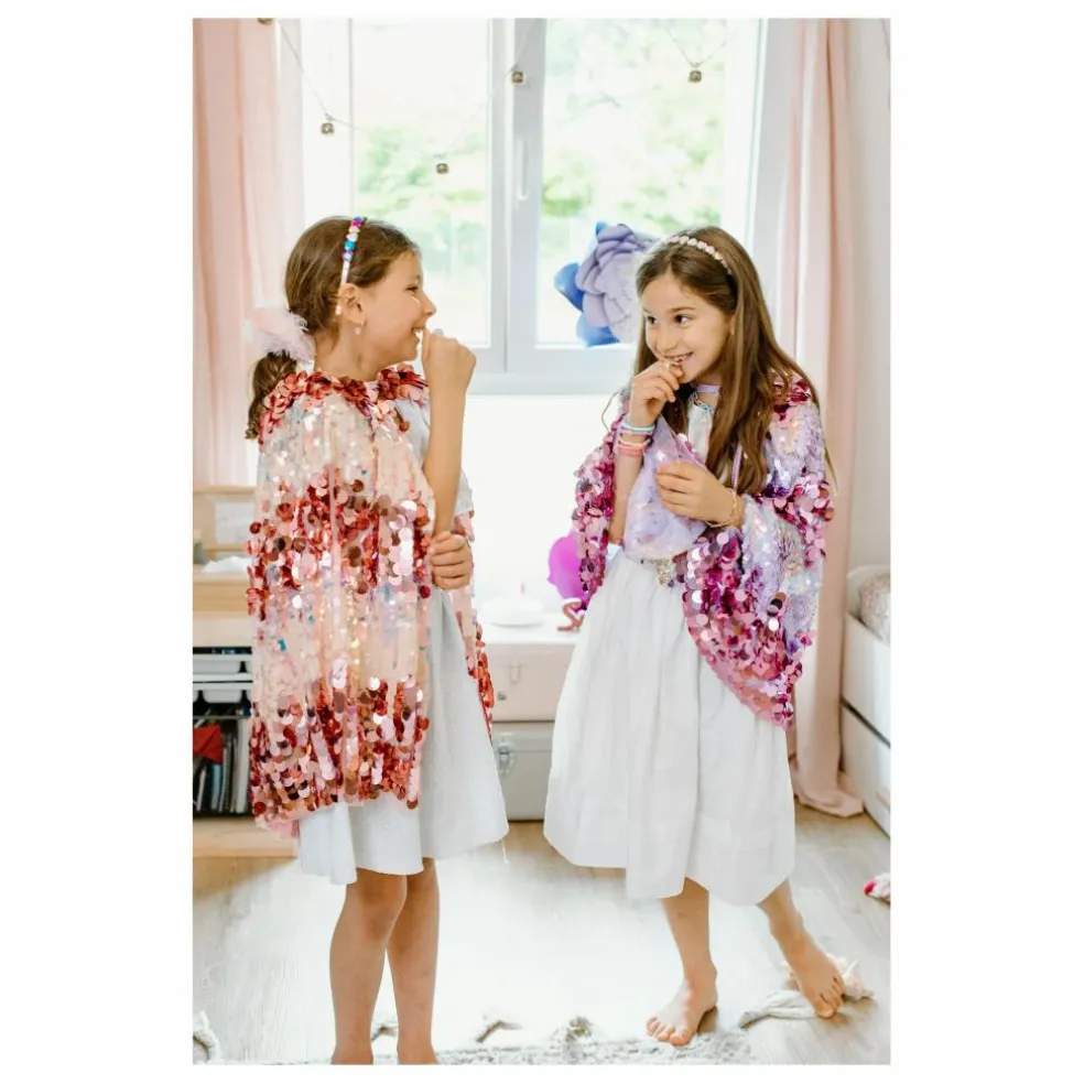 Cape à sequin The 5th Avenue | Rose
