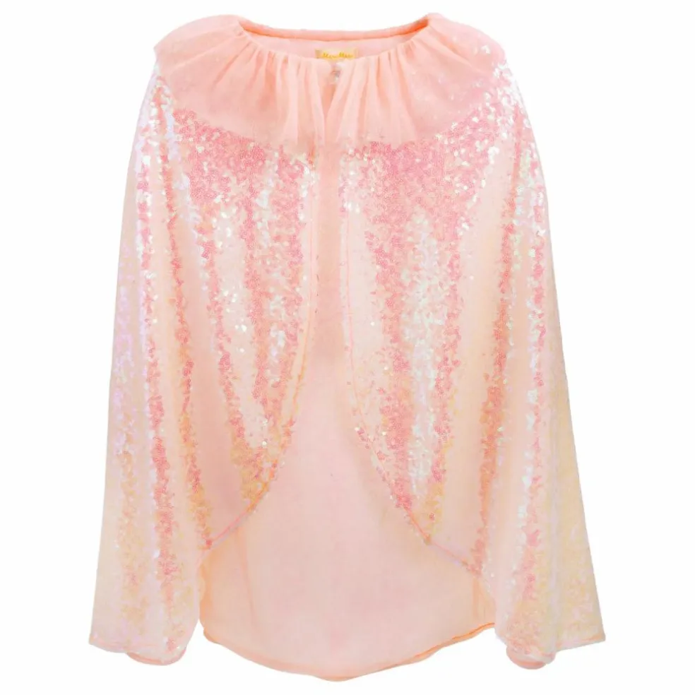Cape à sequins et sa baquette magique | Rose