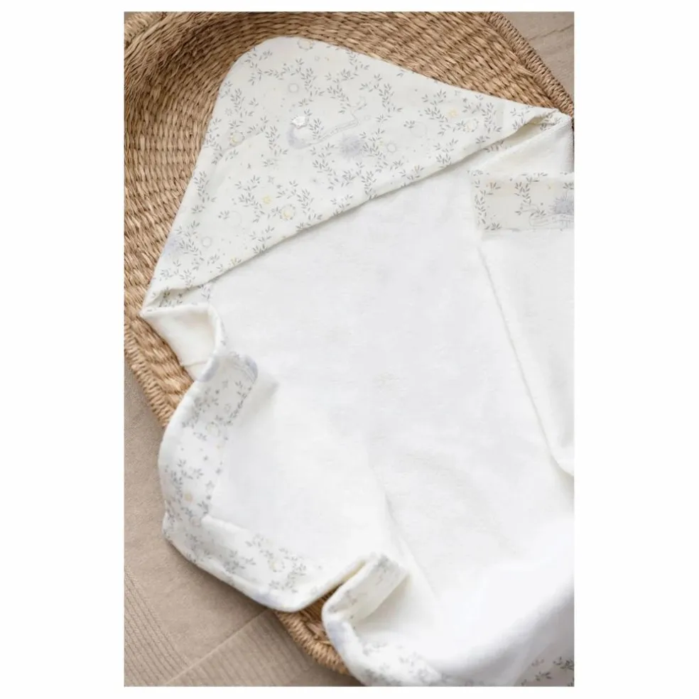 Cape de bain Rêve étoilé | Ecru