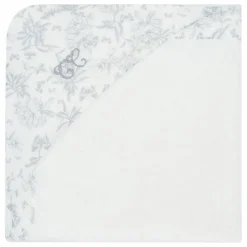 Cape de bain Toile de Jouy | Gris