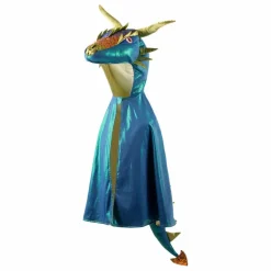 Cape Dragon irisée | Bleu