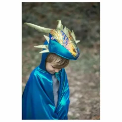 Cape Dragon irisée | Bleu