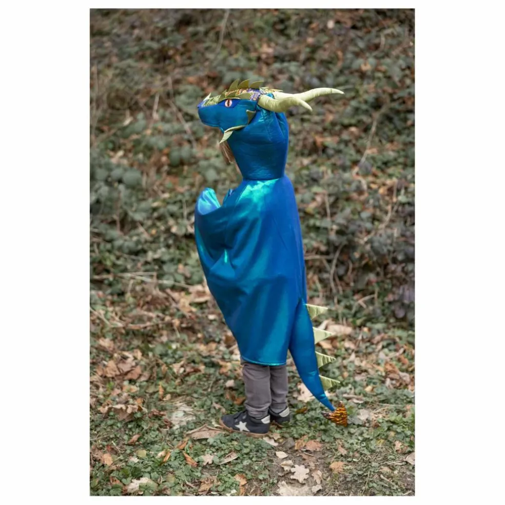 Cape Dragon irisée | Bleu