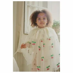 Cape et baguette Cherry | Blanc