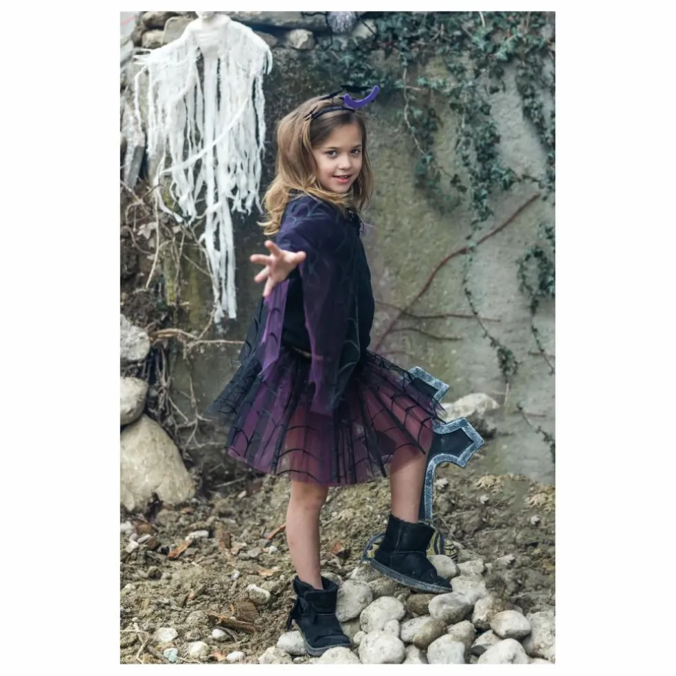 Cape et tutu Toile d'araignée | Violet