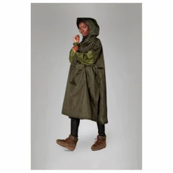 Cape Imperméable Herringbone - Collection Femme | Marron
