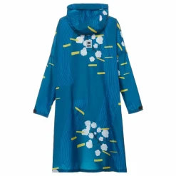 Cape Imperméable Japanese Blossom | Bleu