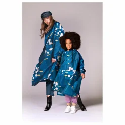 Cape Imperméable Japanese Blossom - Collection Enfant | Bleu