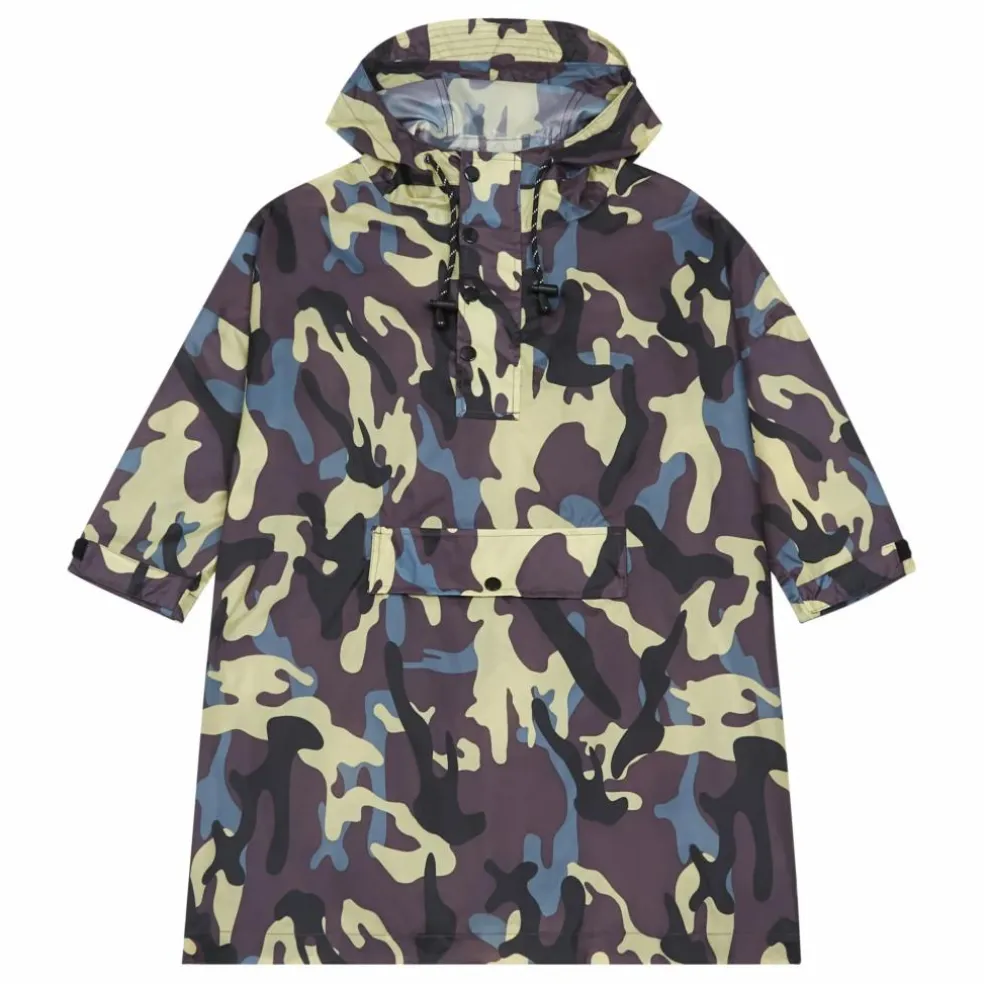 Cape Imperméable Jungle Camo - Collection Enfant | Marron