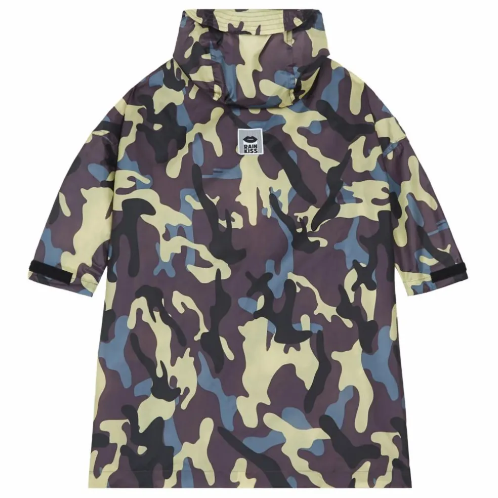 Cape Imperméable Jungle Camo - Collection Enfant | Marron
