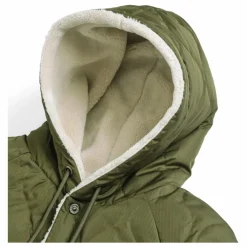 Cape Matelassée Military Unisexe | Vert olive