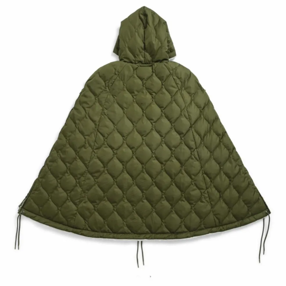 Cape Matelassée Military Unisexe | Vert olive