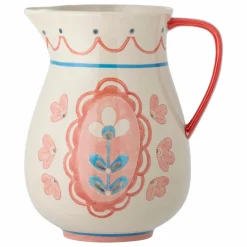 Carafe en grès Odina | Rose poudré