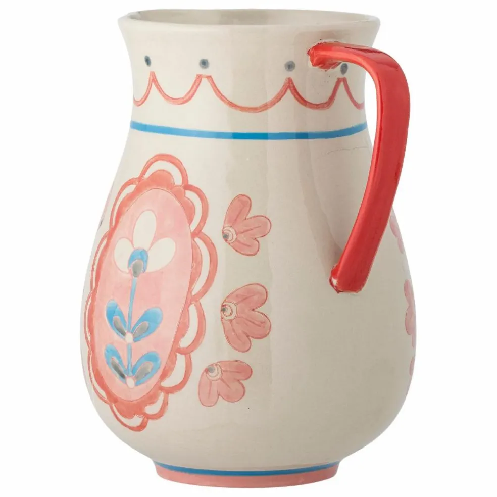 Carafe en grès Odina | Rose poudré