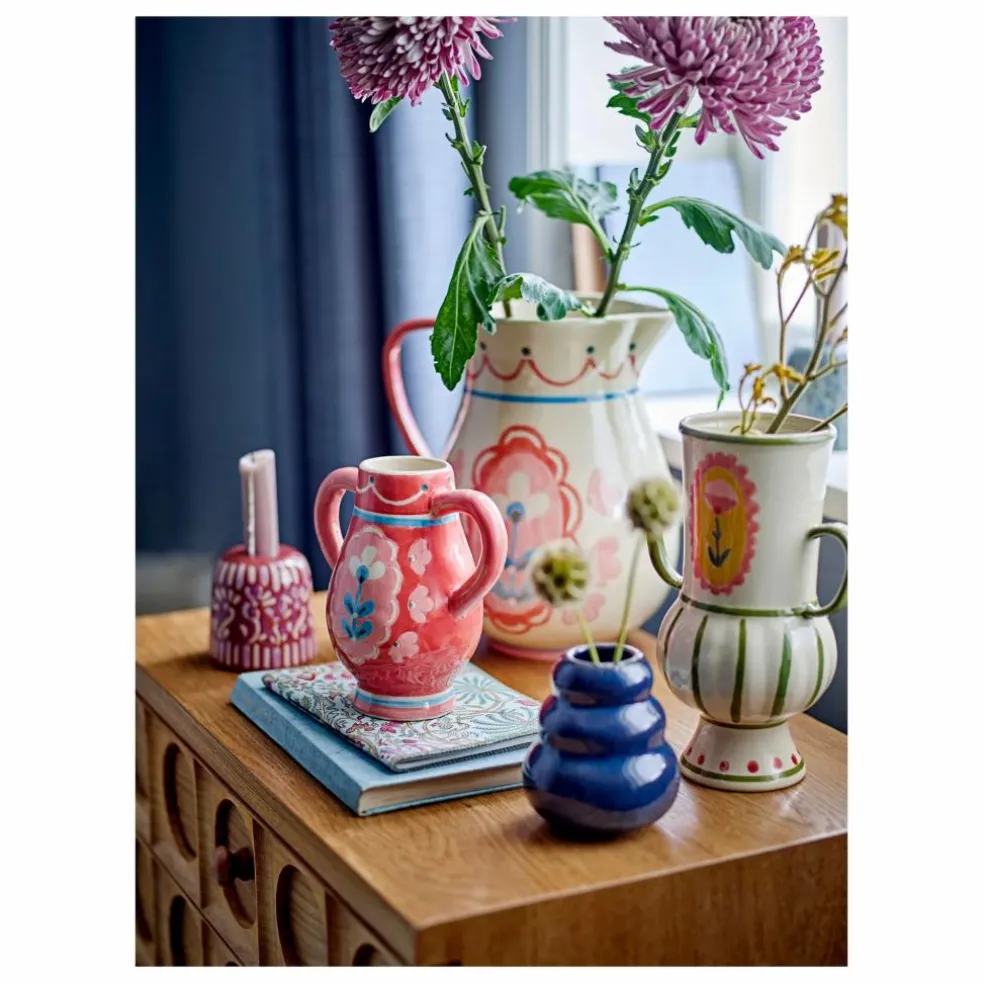 Carafe en grès Odina | Rose poudré