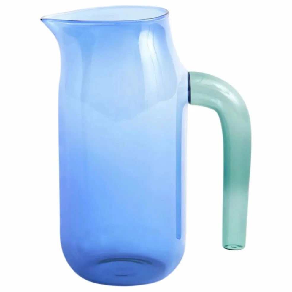 Carafe en verre, Jochen Holz | Bleu