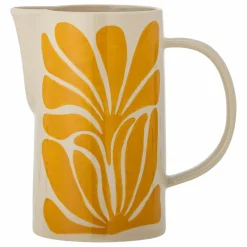 Carafe Fauni en grès | Jaune