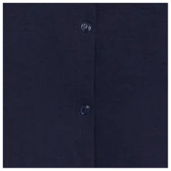 Cardigan Ajusté Coton Bio | Bleu marine