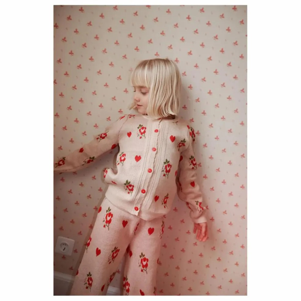 Cardigan Amelia | Rose pâle