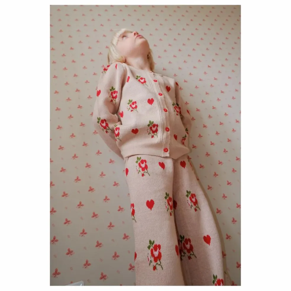 Cardigan Amelia | Rose pâle