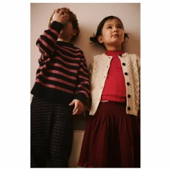Cardigan Aran Laine de Mérinos | Ecru