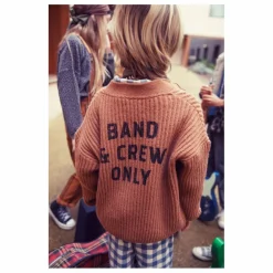 Cardigan Band & Crew Only Laine | Marron