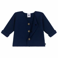 Cardigan Barby Coton Bio | Bleu marine