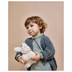 Cardigan Bébé Fibres Recyclées | Vert Cèdre