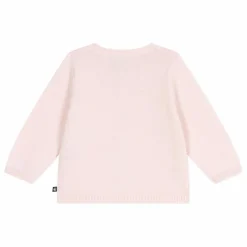 Cardigan Benga Coton Bio | Rose poudré
