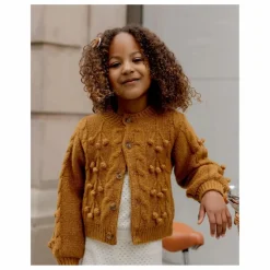 Cardigan Bobble | Ocre