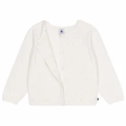 Cardigan Botricot Coton Bio | Blanc