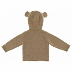 Cardigan Brittan Ours Laine Mérinos | Marron