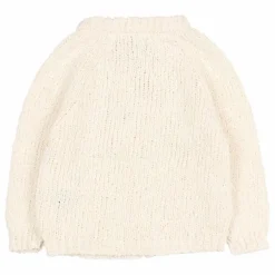 Cardigan Bunny Coton Bio | Ecru