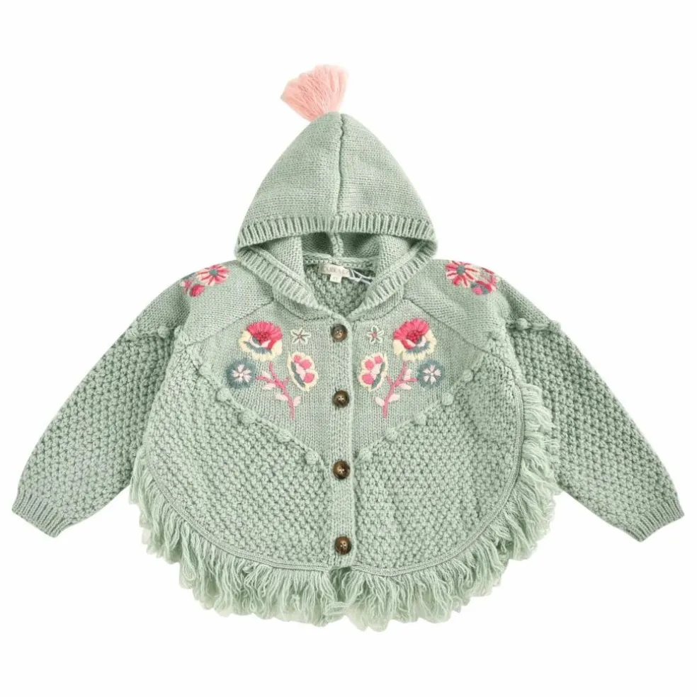Cardigan Capuche Clara | Sauge