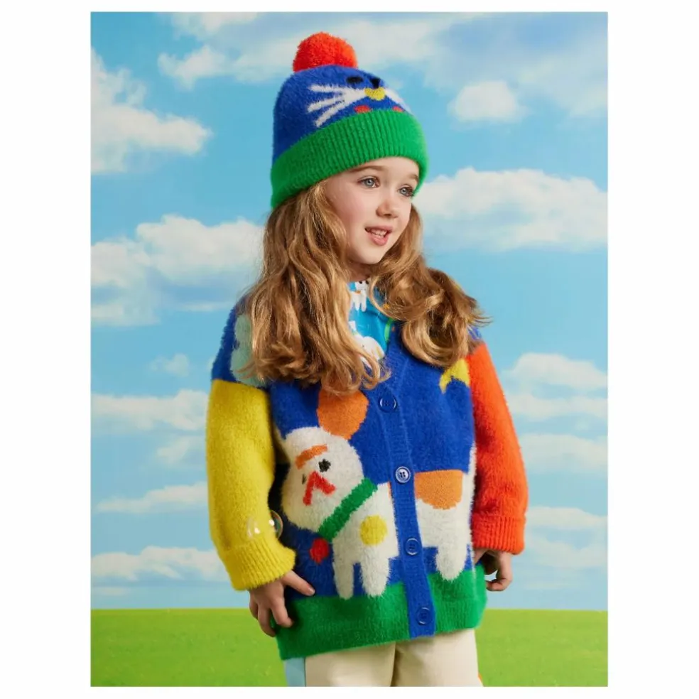 Cardigan Chiens | Bleu roi