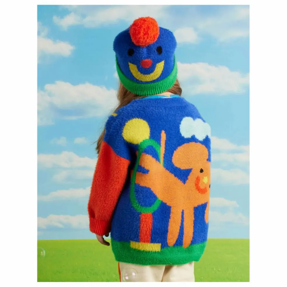 Cardigan Chiens | Bleu roi