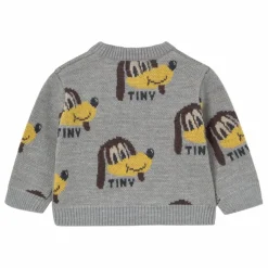 Cardigan Chiens Laine | Gris