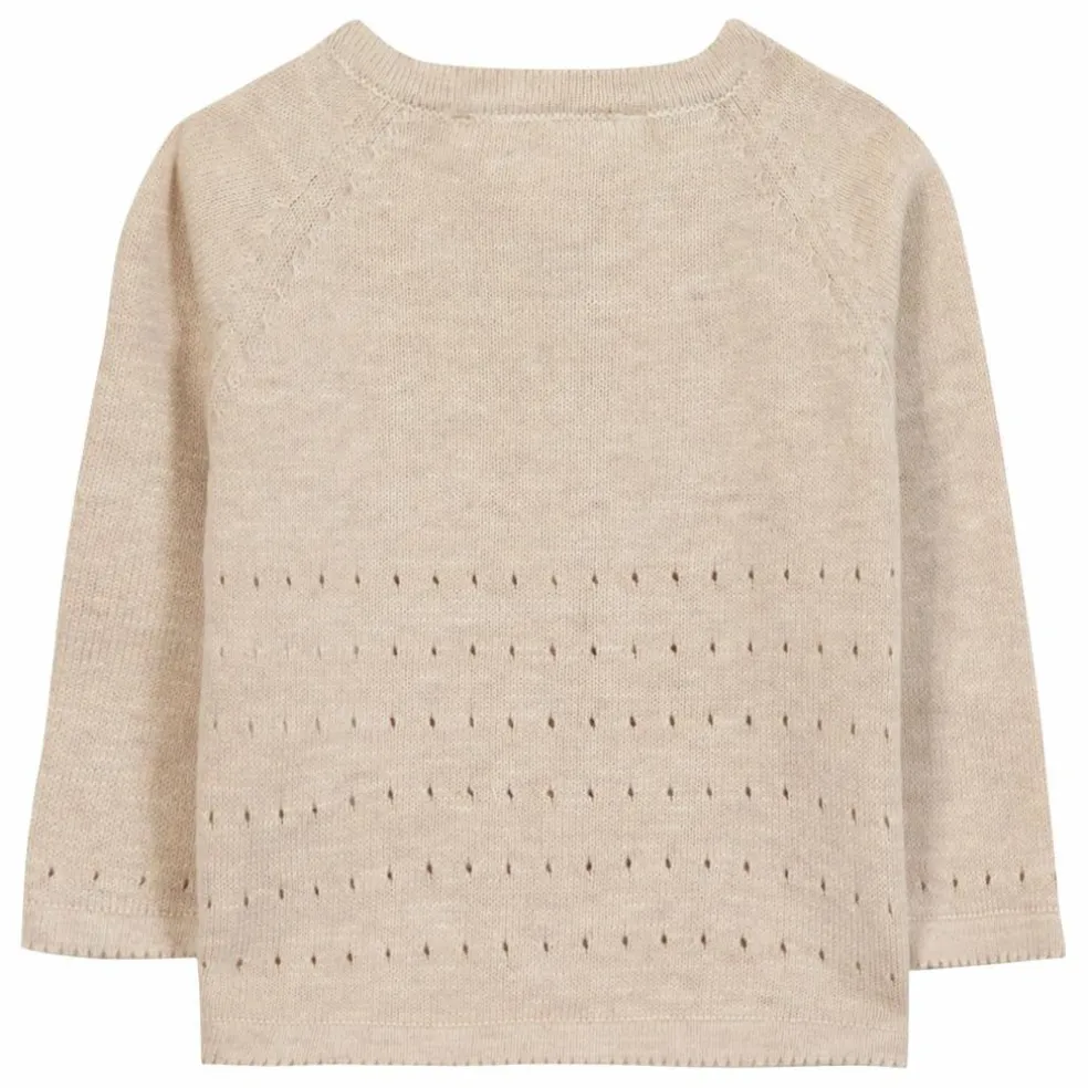 Cardigan Chiné | Beige