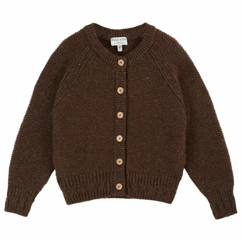 Cardigan Célestin Laine | Marron