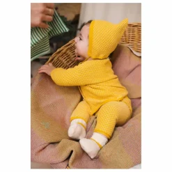 Cardigan Cloud Coton Bio | Jaune
