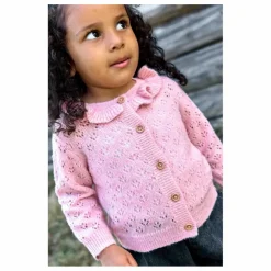 Cardigan Corolle Mini | Rose poudré