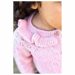 Cardigan Corolle Mini | Rose poudré