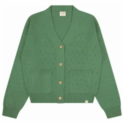 Cardigan Coton Bio | Vert