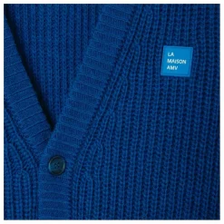 Cardigan Crashway Laine et Alpaga | Bleu roi